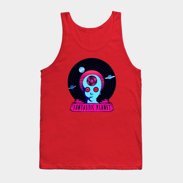 FANTASTIC PLANET Tank Top by theanomalius_merch